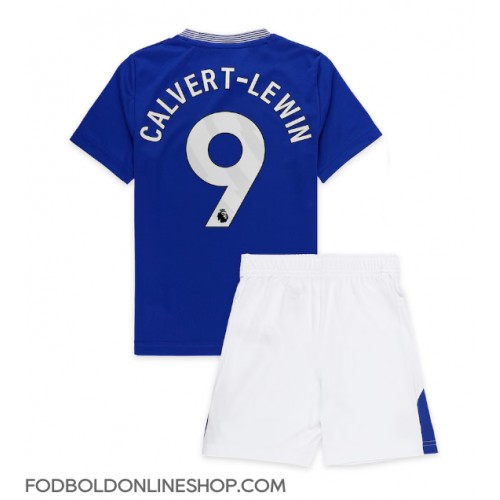 Everton Dominic Calvert-Lewin #9 Hjemme Trøje Børn 2024-25 Kortærmet (+ Korte bukser)